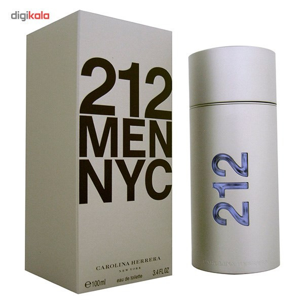 ادو تویلت مردانه کارولینا هررا مدل Men NYC 212 حجم 100 میلی لیتر