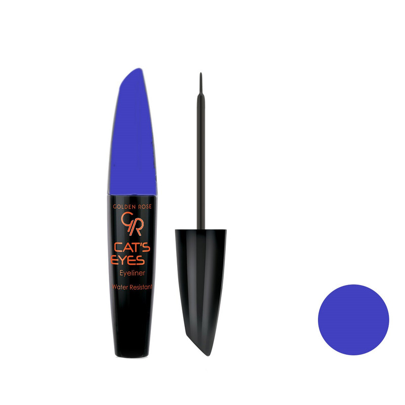 خط چشم  مدل cats eyes BLUE