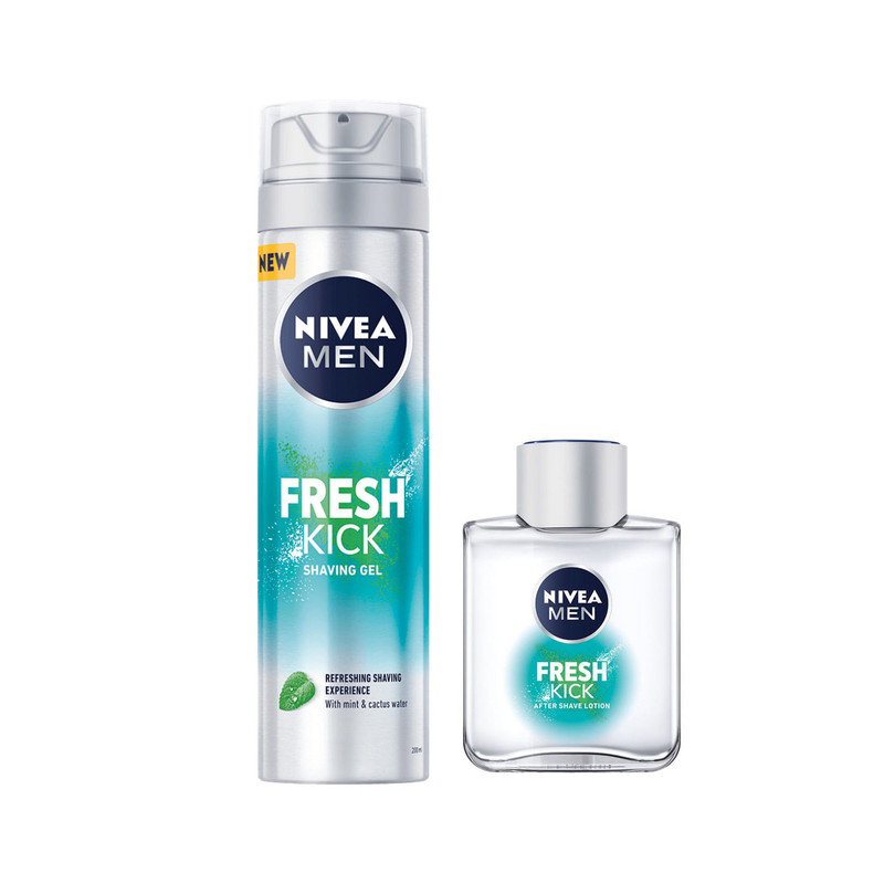 ژل اصلاح  مدل Fresh Kick حجم 200 میلی لیتر به همراه لوسیون افتر شیو  مدل Fresh Kick حجم 100 میلی لیتر
