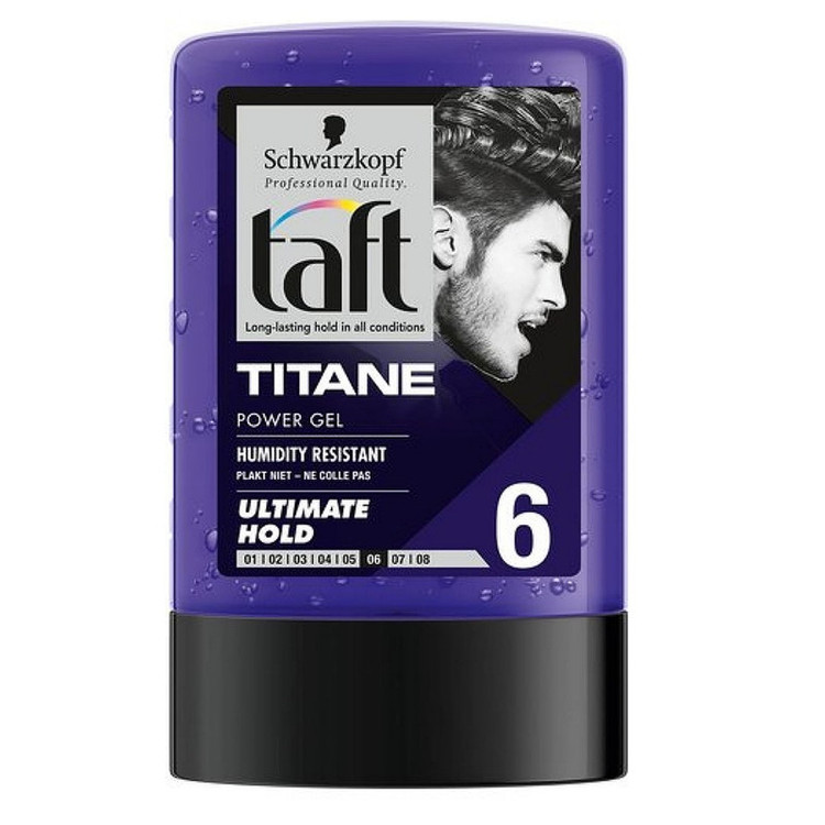 ژل مو تافت مدل TITANE حجم 300 میلی لیتر