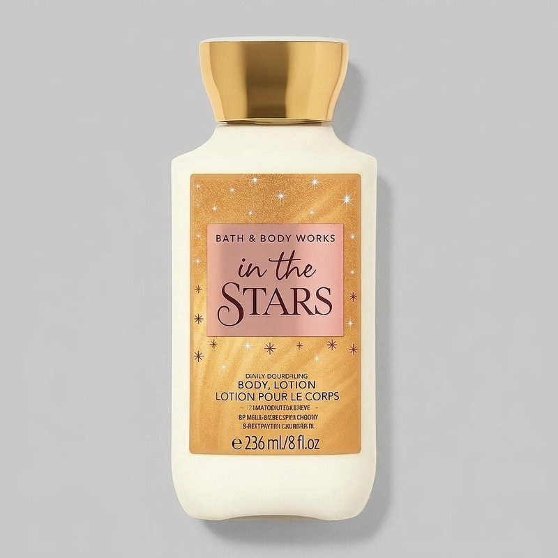لوسیون بدن بس اند بادی ورکز مدل in the stars حجم 236 میلی‌لیتر، کرمی، ضد خشکی، مناسب برای انواع پوست