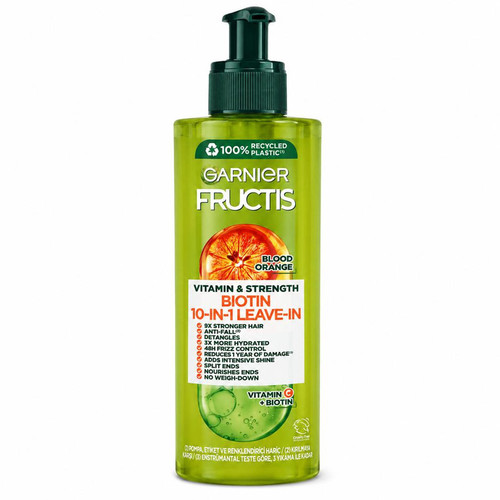 کرم مو تقویت کننده گارنیه مدل Biotin 10-in-1 مناسب برای انواع مو حجم 400 میلی لیتر